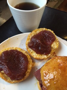 sorghum glazed biscuits
